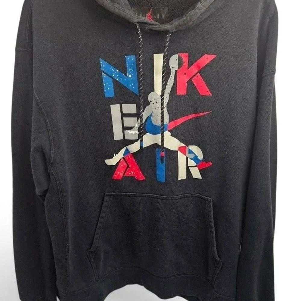 Jordan Legacy AJ4 Pullover Hoodie Black